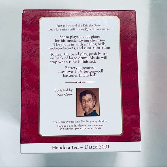 Hallmark Keepsake Kris and the Kringles Christmas Tree Ornament 2001 - Picture 3 of 10